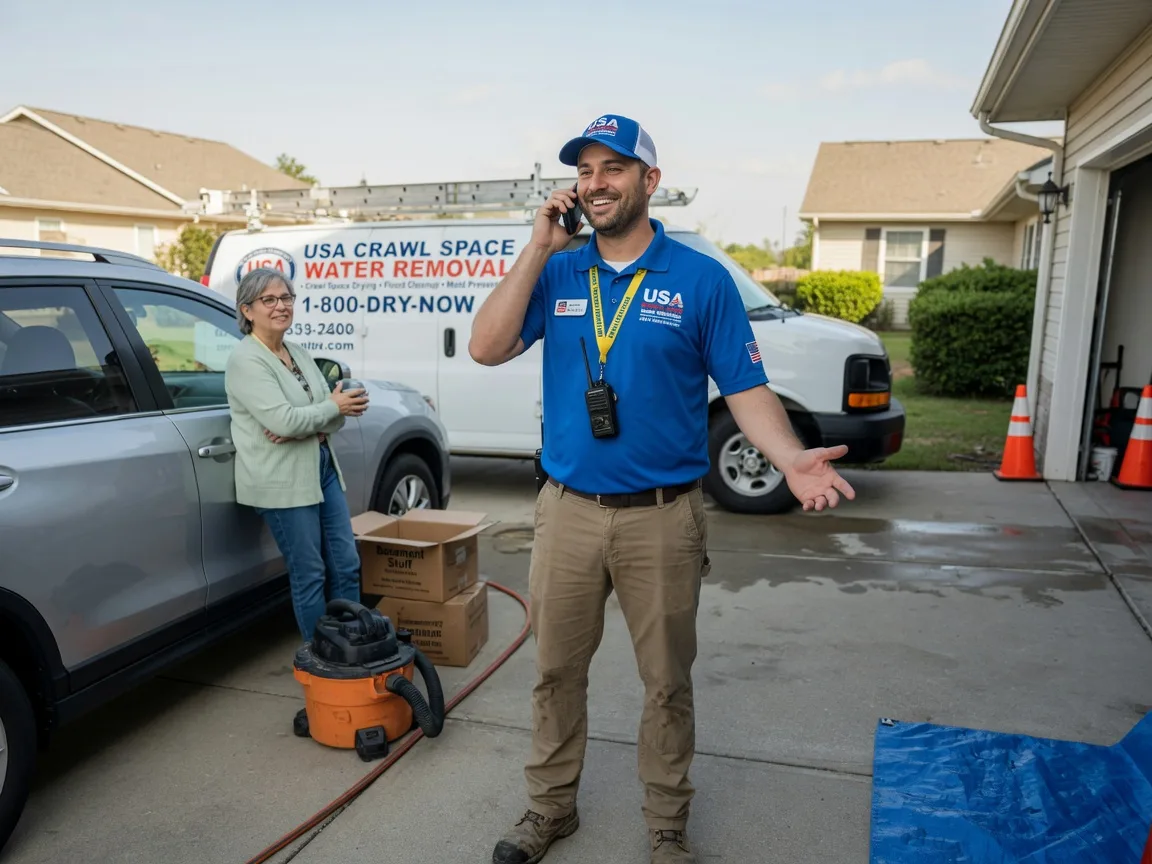 Crawl Space Water Removal Collinsville, AL FAQs